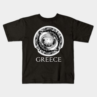 Greek Dolphin twins Kids T-Shirt